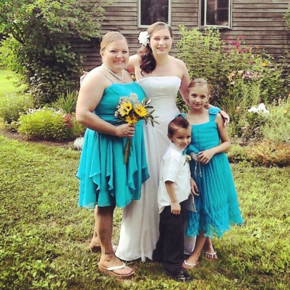 Bridesmaids gown
